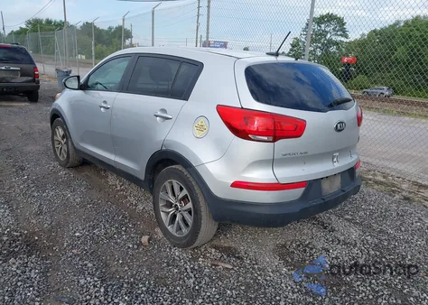 2014 Kia Sportage Lx из США, поврежденный, VIN KNDPB3AC3E7646893